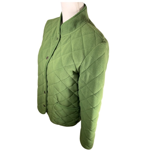 Charter Club Snap Front Fleece Jacket size M - Picture 2 of 9